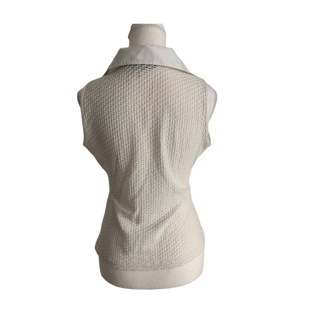 New York & Company Women’s Size M Vintage Collard Plunging V Neck Old Money - Picture 2 of 4